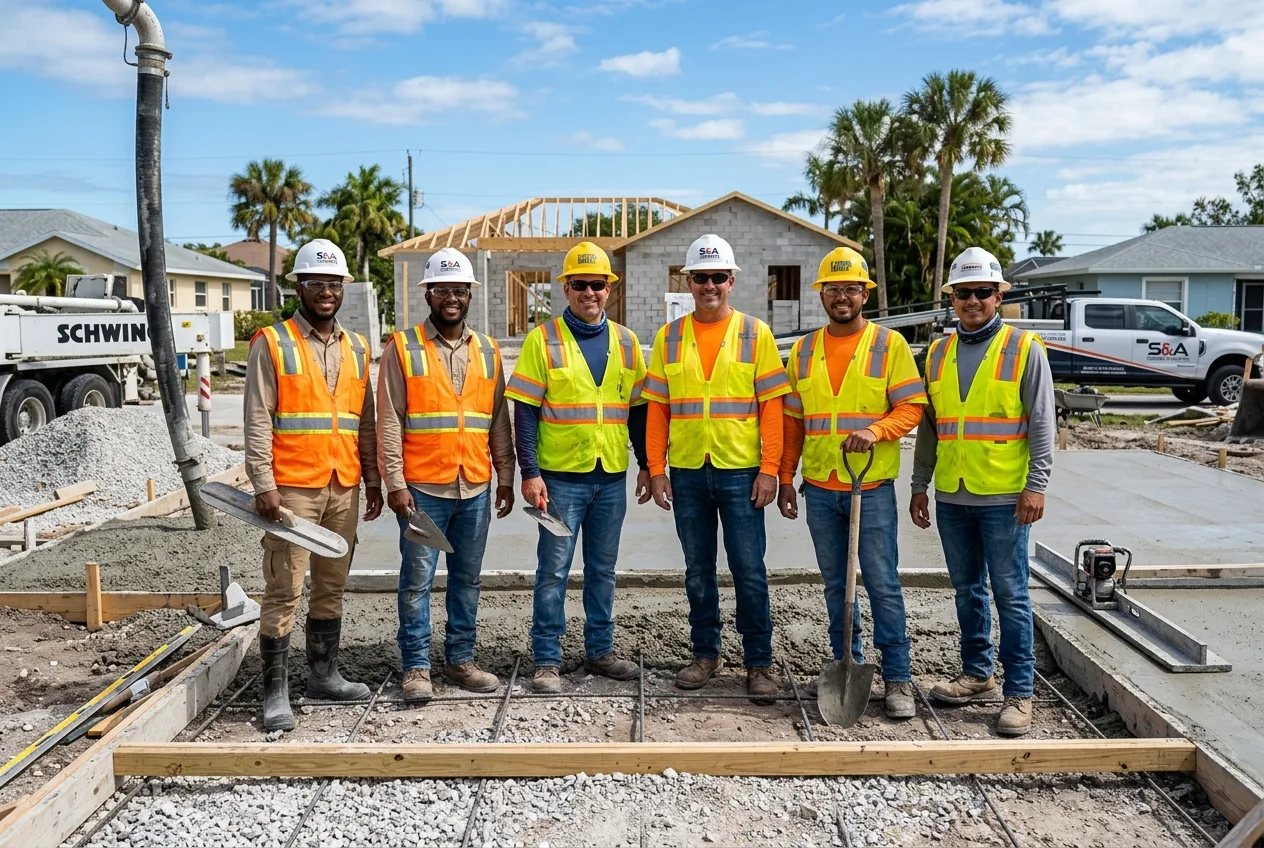 Tamarac Concrete Pros professional team — concrete contractor in Tamarac, FL