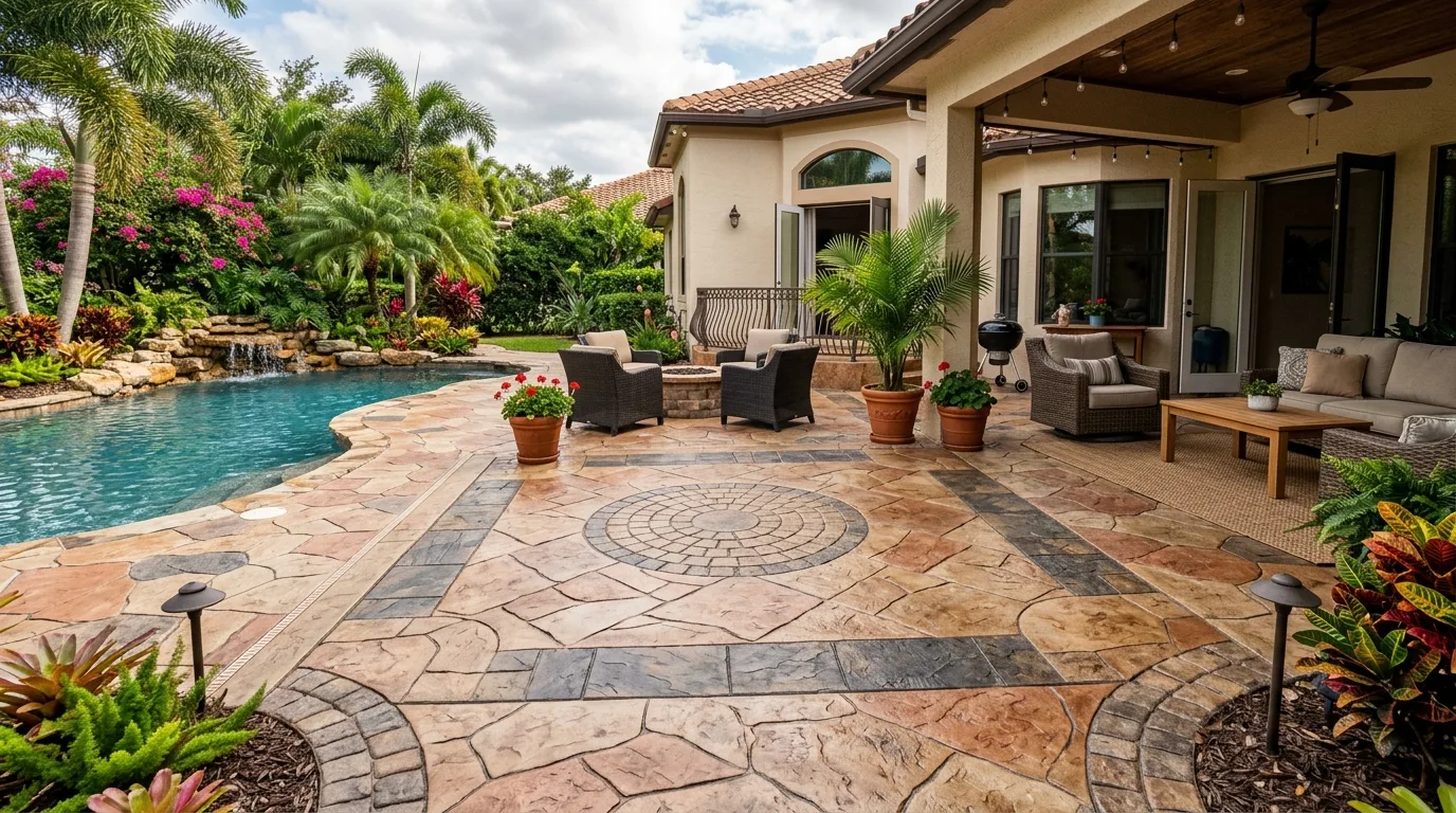 Stamped Concrete Cost Tamarac FL: Patterns & Pricing